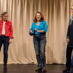 Dorothea, Sybilla und Brigitte freuen sich gemeinsam auf die Beiträge!