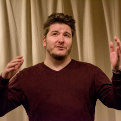 Björns ließ es nicht beim Irdischen: Außerirdische mussten dem Klimakongress den nötigen Schwung geben.